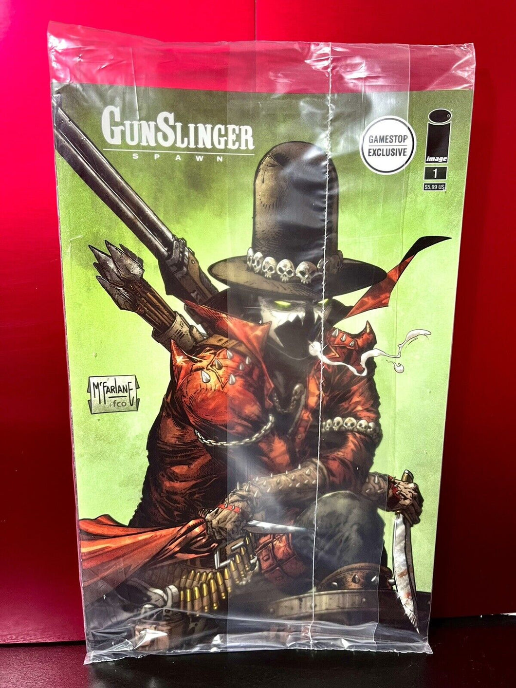 2022 McFarlane Comics - Gunslinger Spawn #1 Exclusive Variant Cover Image