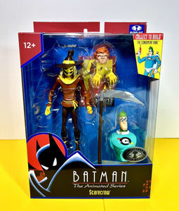 2023 McFarlane Toys DC Direct- Batman The Animated Series - SCARECROW (PLATINUM)