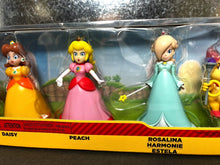 Load image into Gallery viewer, 2022 JAKKS Super Mario 5-Figure Pack - Toadette, Daisy, Peach, Rosalina, Wendy