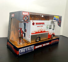 Load image into Gallery viewer, 2018 Jada Toys Marvel’s DEADPOOL TACO TRUCK Metals Die-Cast Collectibles