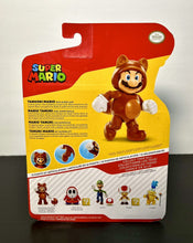 Load image into Gallery viewer, 2024 JAKKS Pacific World of Nintendo Figure: TANOOKI MARIO (w/ Super Leaf)