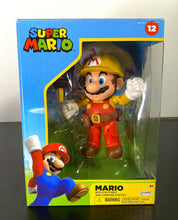 Load image into Gallery viewer, 2021 JAKKS Pacific Super Mario Action Figure: BUILDER MARIO w/ Utility Belt (#12