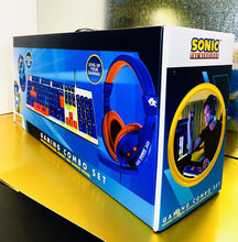 Load image into Gallery viewer, 2021 SAKAR - Sonic The Hedgehog Gaming Combo Set With Keyboard, Headset, &amp; Mouse