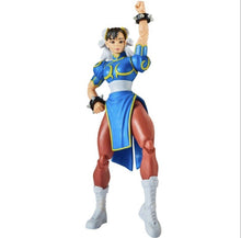 Load image into Gallery viewer, Street Fighter II vs TMNT Figure 2-Pack - MICHELANGELO VS. CHUN-LI