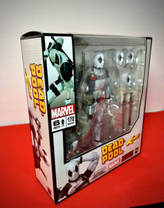 2023 Medicom Toy Mafex - White Deadpool (X Force Ver) Action Figure No. 172