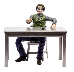 2023 McFarlane Gold Label - The Dark Knight - The Joker Interrogation Room Set