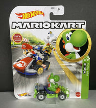 Load image into Gallery viewer, NEW 2021 HOT WHEELS MARIO KART: YOSHI (PIPE FRAME) DIE-CAST