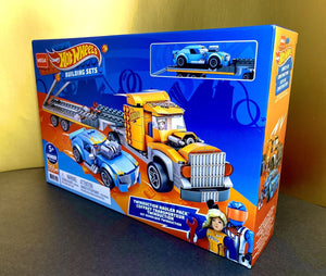 2022 MEGA Construx Hot Wheels Building Sets - TWINDUCTION HAULER PACK Racing Set