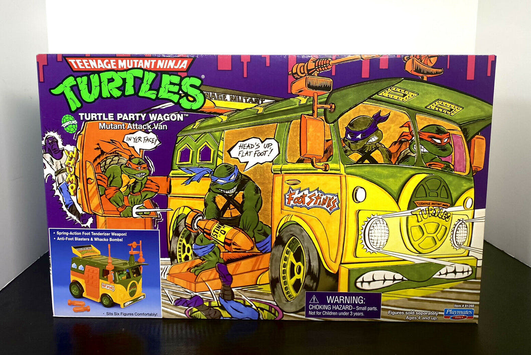2021 Playmates - Teenage Mutant Ninja Turtles - Party Wagon Mutant Attack Van