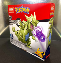 Load image into Gallery viewer, 2020 Mega Construx Wonder Builders Pokémon - TYRANITAR Set (396 Pieces)