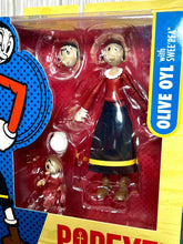 Load image into Gallery viewer, 2023 Boss Fight Studio- Popeye Classics Wave 1- OLIVE OYL w/ Swee’Pea Figures