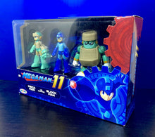 Load image into Gallery viewer, 2018 JAKKS Pacific MEGA MAN 11 - MEGAMAN vs BLOCK MAN 2.5&quot; FIGURE