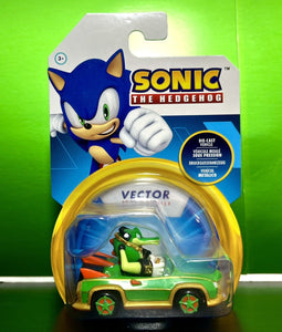 2023 JAKKS Sonic the Hedgehog - Team Sonic Racing Car - VECTOR in BEAT MONSTER