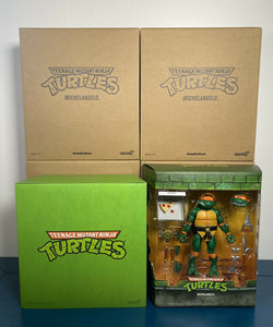 2020 Super7 TMNT Ultimates MICHAELANGELO - 7" Deluxe Action Figure MISB