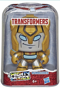 New Transformers Mighty Muggs Bumblebee 3 Diff Face Changer Vinyl Figure Hasbro