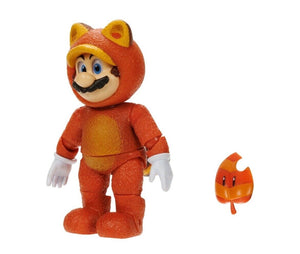 2023 JAKKS The Super Mario Bros. Movie - TANOOKI MARIO Action Figure