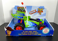 2018 Mattel - Disney•Pixar Toy Story -  RC Free Wheel Buggy Car (Push and Go!)