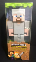 Load image into Gallery viewer, Minecraft Steve in Iron Armor 8.5 Inch Action Figure LIMITED EDITION