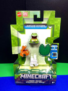 2023 Minecraft Build-a-Portal Action Figures: FROGS