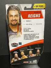 Load image into Gallery viewer, 2020 WWE Elite Top Picks: ROMAN REIGNS (w/ Raw Universal Championship)