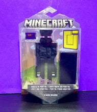 Load image into Gallery viewer, 2022 Minecraft Build-a-Portal Action Figure: ENDERMAN (w/ Endermite)