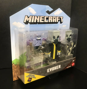 2019 Mattel Minecraft Comic Maker: EVOKER Action Figure