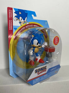 2021 JAKKS Pacific Sonic the Hedgehog Action Figure: CLASSIC SONIC (w/ Spring)