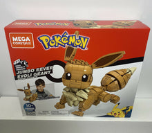 Load image into Gallery viewer, 2020 Mega Construx Wonder Builders Pokémon- JUMBO EEVEE 830pcs Construction Set