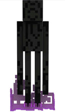 Load image into Gallery viewer, 2023 Mattel Minecraft - DIAMOND LEVEL ENDERMAN Collector Figure