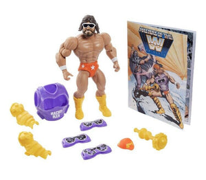 WWE MASTERS OF THE UNIVERSE "MACHO MAN" RANDY SAVAGE