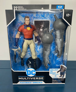 2021 McFarlane DC Multiverse The Suicide Squad | UNMASKED PEACEMAKER Figure