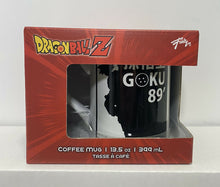 Load image into Gallery viewer, Dragon Ball Z GOKU 89&#39; Black &amp; White Large Coffee Mug (13.5 oz)