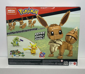 2020 Mega Construx Wonder Builders Pokémon- JUMBO EEVEE 830pcs Construction Set