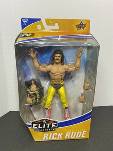 WWE Ravishing Rick Rude Mattel Elite 77 CHASE Variant Figure