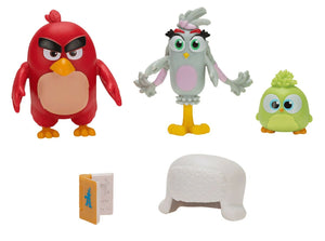 Angry Birds Mission Flock Pack Red & Silver Figure 2-Pack
