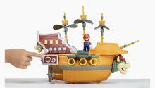 Load image into Gallery viewer, 2021 JAKKS Pacific Super Mario - Deluxe Bowser’s Airship Playset
