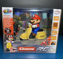 Load image into Gallery viewer, 2019 Nintendo Carrera RC Super Mario Odyssey: Mario - Scooter  (2.4 GHz)