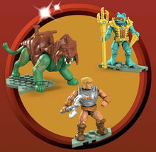 Load image into Gallery viewer, 2020 MEGA Construx Pro Builders - Masters of the Universe - BATTLE CAT VS ROTON