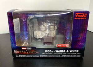2022 Funko Mini Moments Diorama - Marvel’s WandaVision -  1950's Wanda & Vision
