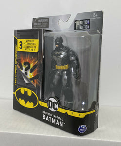 2020 DC Batman: The Caped Crusader- REBIRTH TACTICAL BATMAN 4” 1ST EDITION