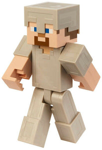 Minecraft Steve in Iron Armor 8.5 Inch Action Figure LIMITED EDITION