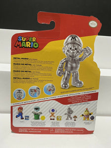 SUPER MARIO  METAL MARIO FIGURE JAKKS