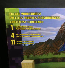 Load image into Gallery viewer, Mattel Minecraft 3.25 Comic Maker Studio Biome Playset