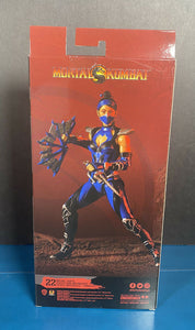 2020 McFarlane Toys Mortal Kombat Action Figure: KITANA (Edenian Blue)