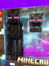 Load image into Gallery viewer, 2023 Mattel Minecraft - DIAMOND LEVEL ENDERMAN Collector Figure