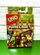 2019 Mattel Games UNO Card Game - MINECRAFT Edition (w/ Special Rule!)