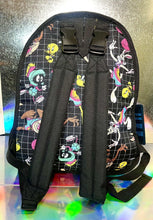 Load image into Gallery viewer, BioWorld Space Jam: A New Legacy Reversible Flip Backpack (Characters/Jersey)