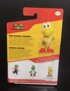 2020 JAKKS Pacific World of Nintendo 2.5" Figure: RED KOOPA TROOPA