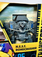 Load image into Gallery viewer, 2022 Hasbro Transformers Studio Series- Buzzworthy Bumblebee - NEST BONECRUSHER