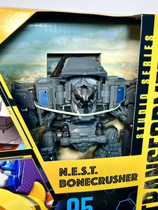 2022 Hasbro Transformers Studio Series- Buzzworthy Bumblebee - NEST BONECRUSHER